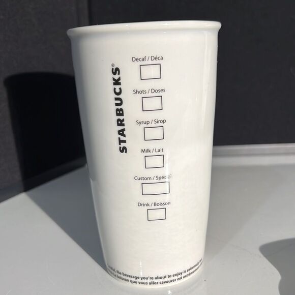 Starbucks 2011 Travel Mug with Lid 12oz - Picture 5 of 13